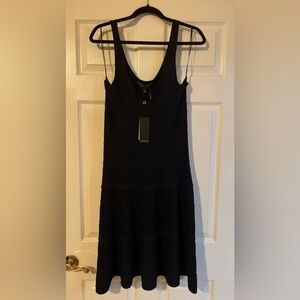 (NWT) Ralph Lauren Elegant Navy Sleeveless Dress